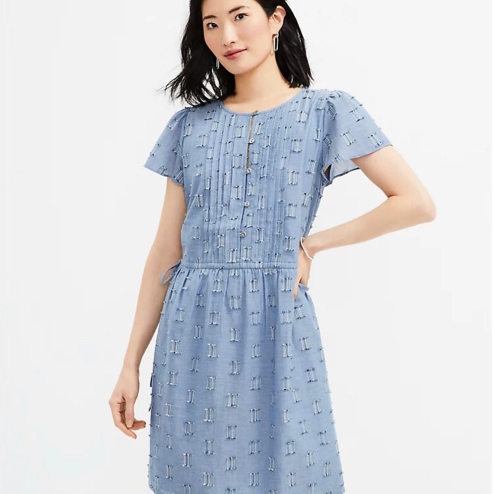 NWT LOFT Cotton Dress • Loose and swingy fit • Size M